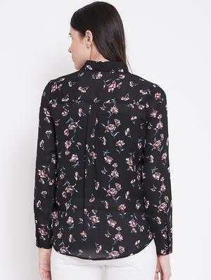 long sleeved floral shirt - 17457964 - Standard Image - 3