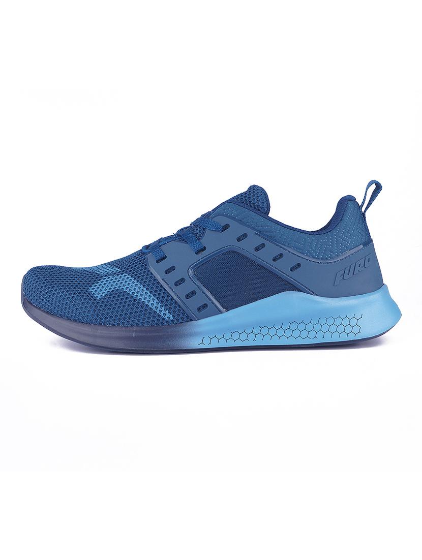 blue mesh sport shoes - 17458383 - Zoom Image - 3