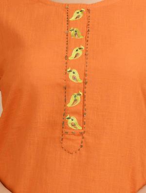 solid kurta sharara set - 17458525 - Standard Image - 3