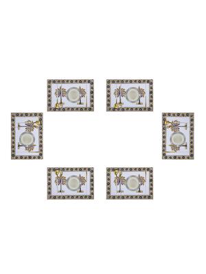 cotton dining table place mats (set of 6) - 17458563 - Standard Image - 3