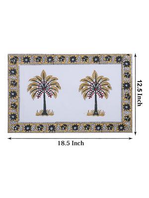 cotton dining table place mats (set of 6) - 17458563 - Standard Image - 4