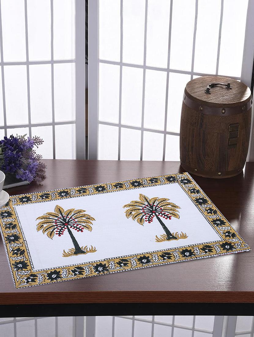 cotton dining table place mats (set of 6) - 17458563 - Zoom Image - 1