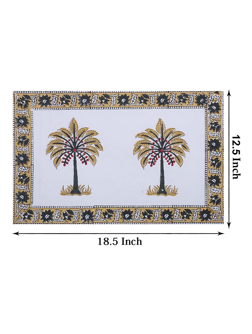 cotton dining table place mats (set of 6) - 17458563 - Zoom Image - 4