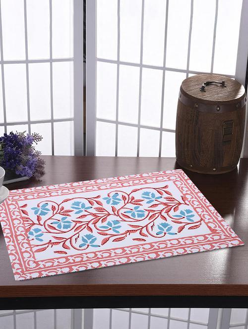 cotton dining table place mats (set of 6) - 17458564 - Standard Image - 1