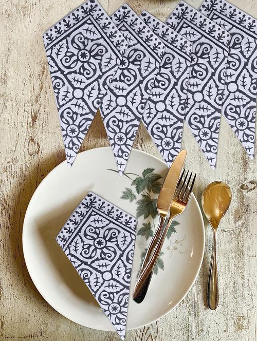 cotton multipurpose kitchen napkin (pack of 6) - 17458701 - Standard Image - 1