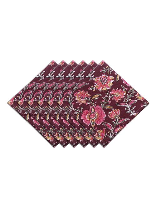 cotton multipurpose kitchen napkin (pack of 6) - 17458709 - Standard Image - 1