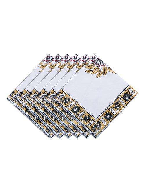 cotton multipurpose kitchen napkin (pack of 6) - 17458712 - Standard Image - 1
