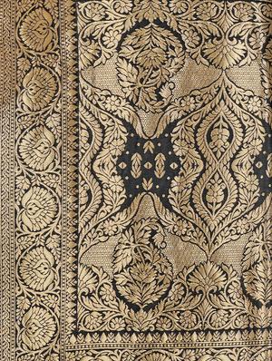 self design woven saree with blouse - 17458927 - Standard Image - 5
