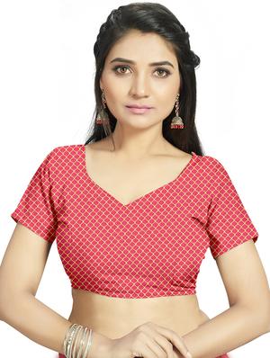 floral printed saree with blouse - 17458945 - Standard Image - 3