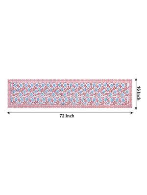 cotton jaipuri printed 6 table mat & 1 runner (set of 7 pcs) - 17458979 - Standard Image - 4