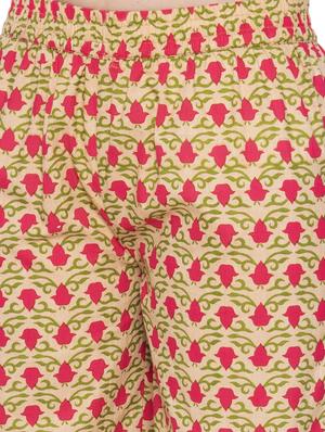 shirt collar printed nightwear pajama set - 17459003 - Standard Image - 4