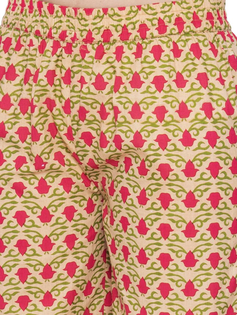 shirt collar printed nightwear pajama set - 17459003 - Zoom Image - 4