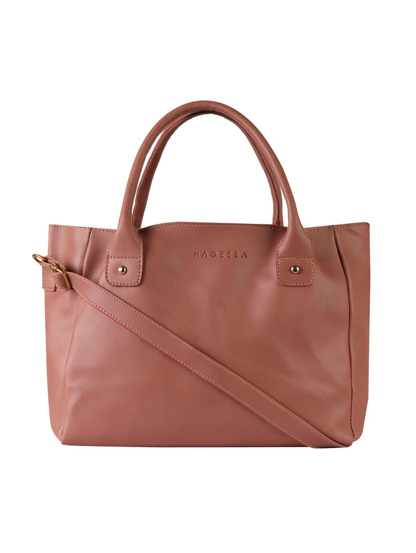 pink leatherette (pu) regular sling bag - 17459020 - Zoom Image - 1