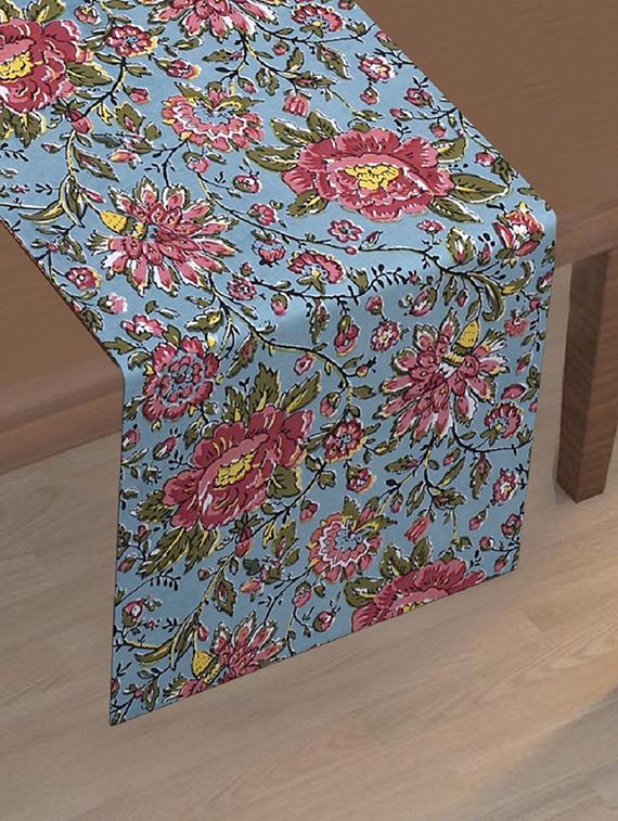cotton printed table runner - 17459114 - Zoom Image - 2
