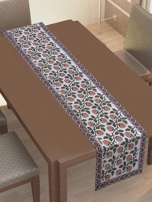 cotton printed table runner - 17459118 - Standard Image - 1