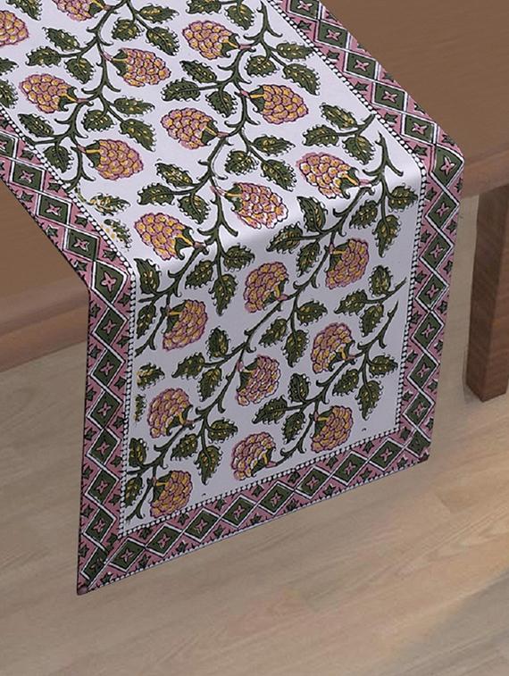 cotton printed table runner - 17459118 - Zoom Image - 2