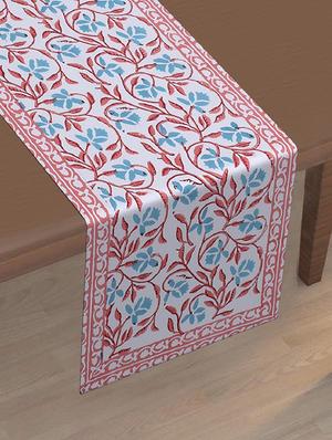 cotton printed table runner - 17459121 - Standard Image - 2
