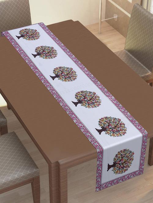 cotton printed table runner - 17459123 - Standard Image - 1