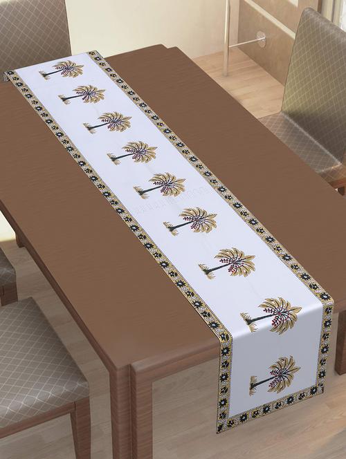 cotton printed table runner - 17459133 - Standard Image - 1