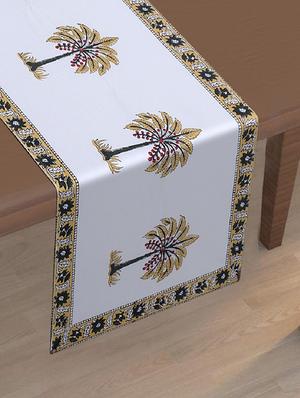 cotton printed table runner - 17459133 - Standard Image - 2