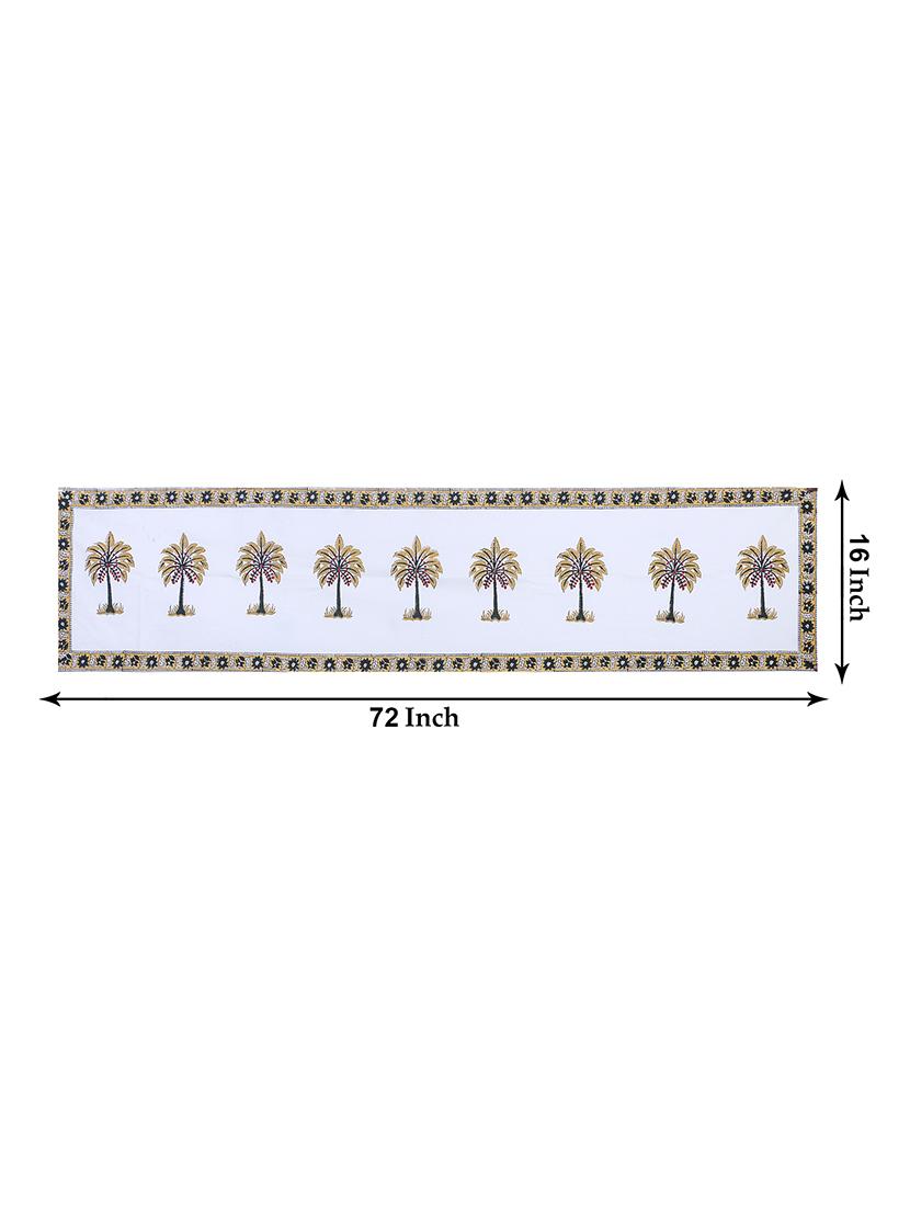 cotton printed table runner - 17459133 - Zoom Image - 3