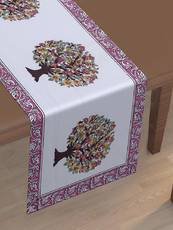 cotton printed table runner - 17459136 - Zoom Image - 2
