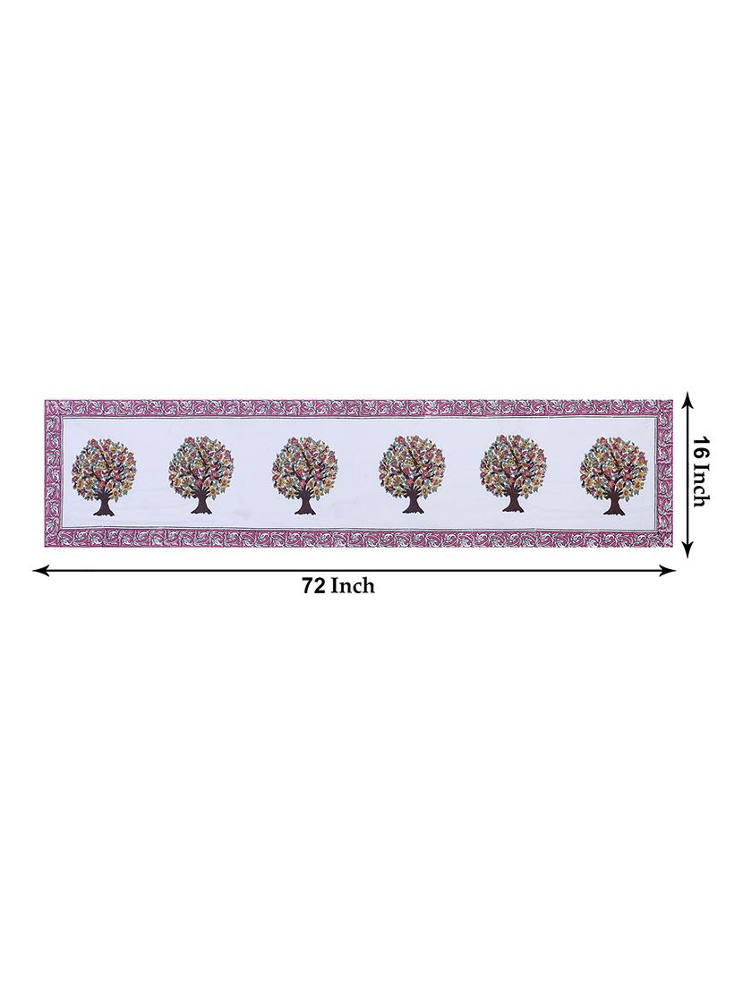 cotton printed table runner - 17459136 - Zoom Image - 3
