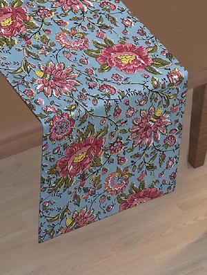 cotton printed table runner - 17459140 - Standard Image - 2