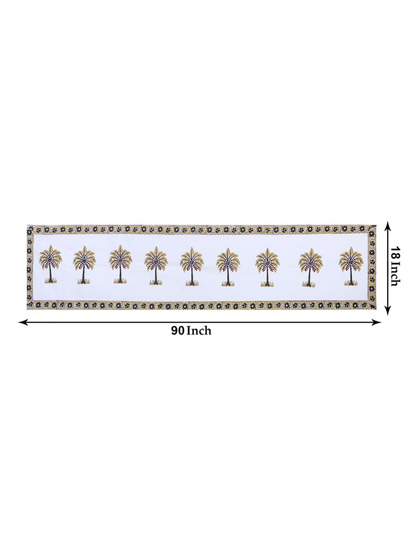 cotton printed table runner - 17459146 - Zoom Image - 3