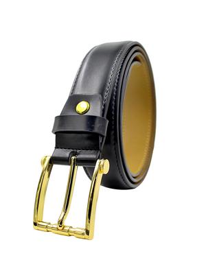 black leather belt - 17459242 - Standard Image - 3