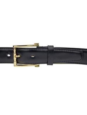 black leather belt - 17459242 - Standard Image - 4
