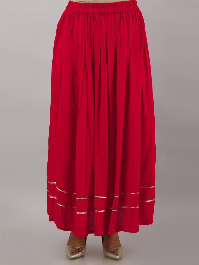 printed kurta skirt set - 17459329 - Zoom Image - 4