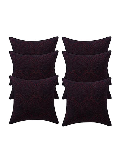 jacquard assorted cushion cover (pack of 6) - 17459601 - Standard Image - 1