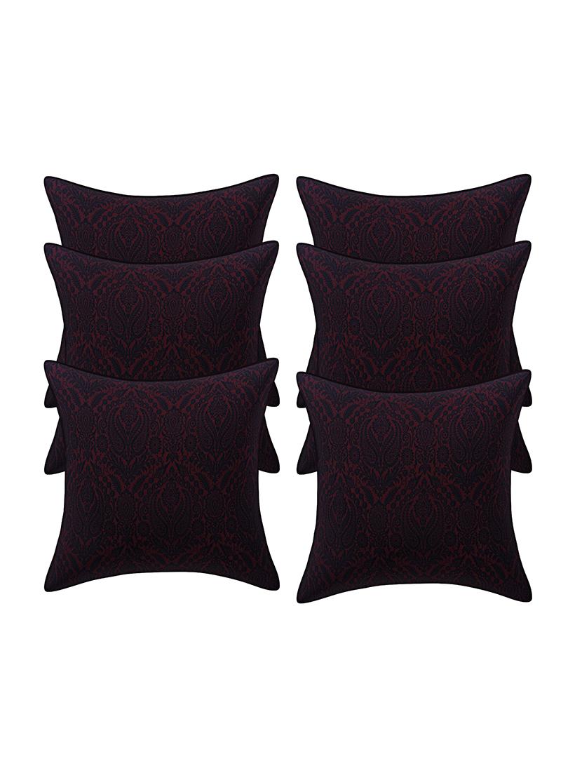 jacquard assorted cushion cover (pack of 6) - 17459601 - Zoom Image - 1