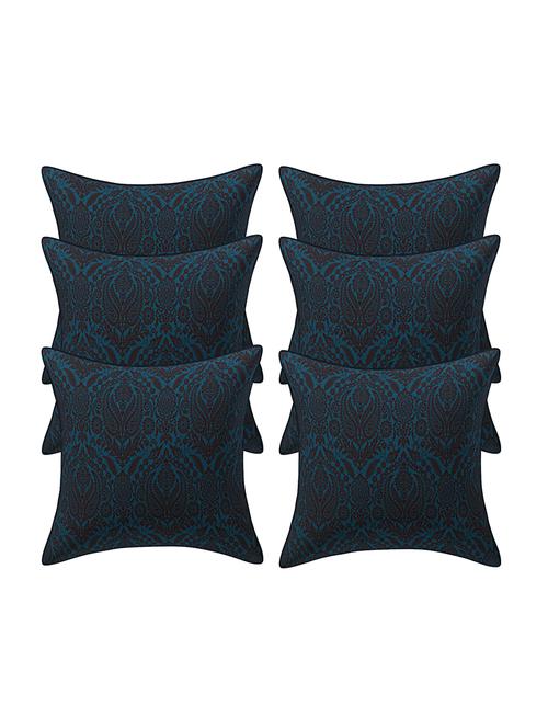 jacquard assorted cushion cover (pack of 6) - 17459603 - Standard Image - 1