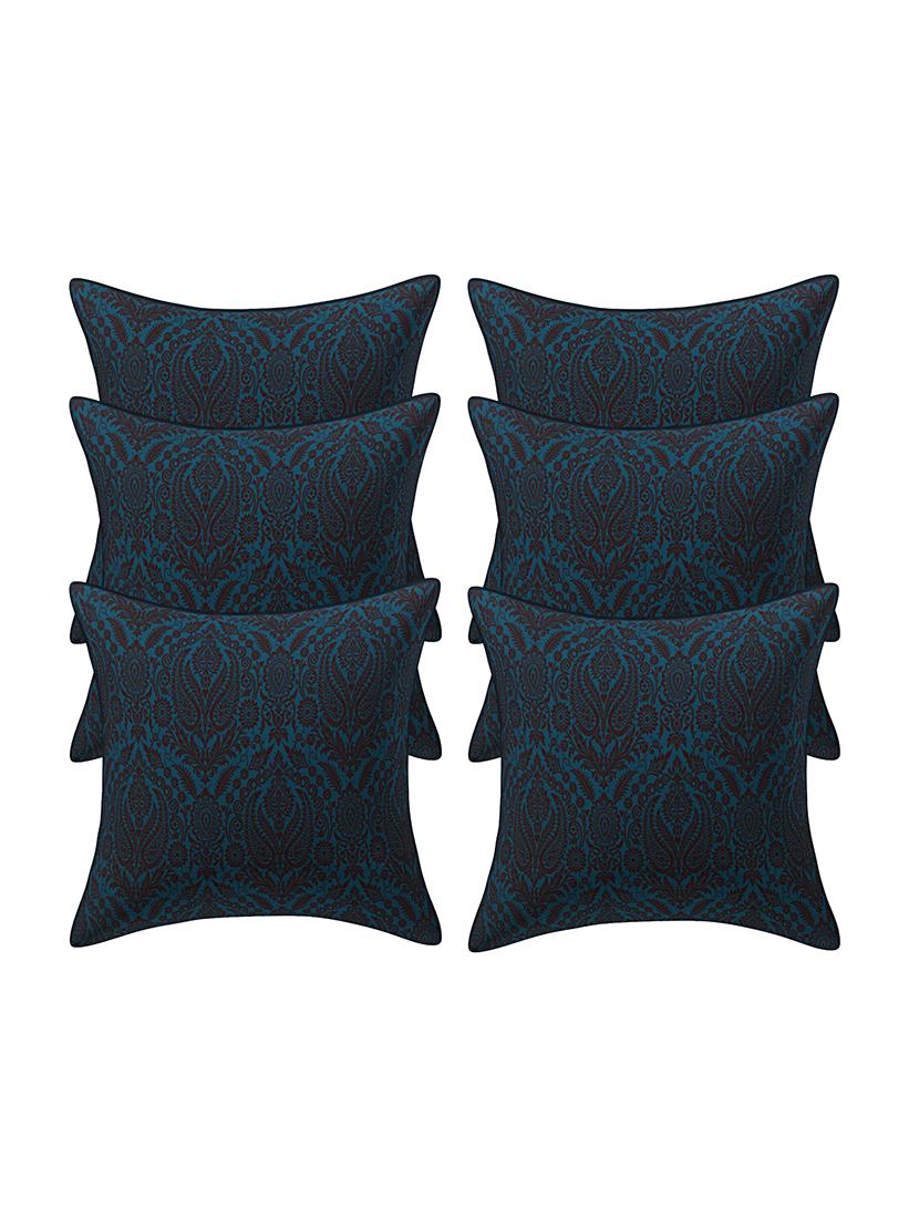 jacquard assorted cushion cover (pack of 6) - 17459603 - Zoom Image - 1