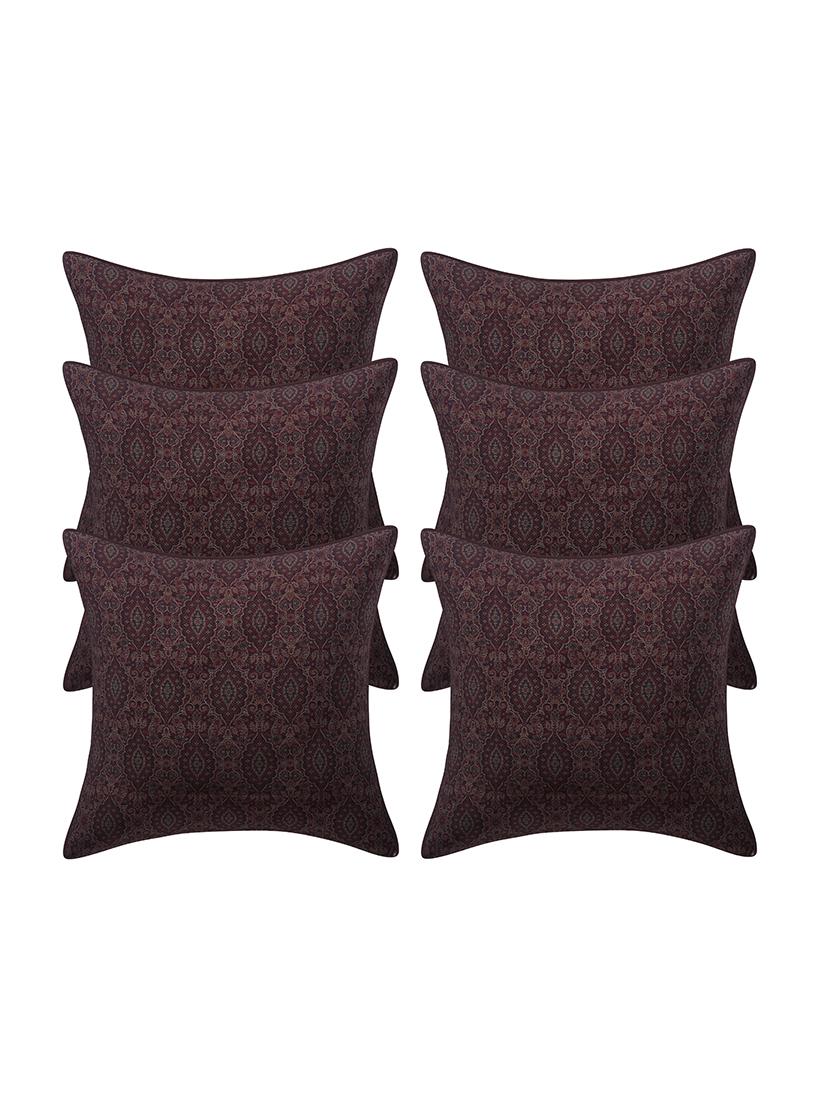 rayon assorted cushion cover (pack of 6) - 17459611 - Zoom Image - 1
