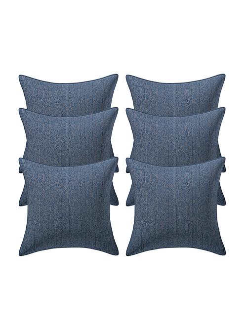 rayon assorted cushion cover (pack of 6) - 17459614 - Standard Image - 1