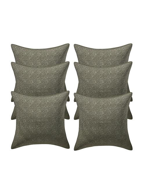 rayon assorted cushion cover (pack of 6) - 17459615 - Standard Image - 1