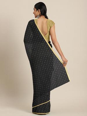 self design woven saree with blouse - 17459929 - Standard Image - 2