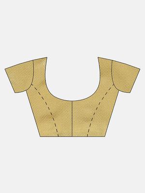 self design woven saree with blouse - 17459929 - Standard Image - 3