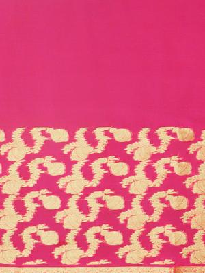 solid woven saree with blouse - 17459980 - Standard Image - 6