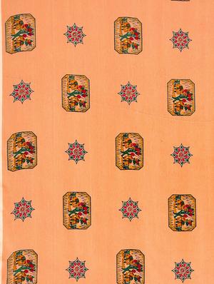 conversational printed saree with blouse - 17459987 - Standard Image - 6