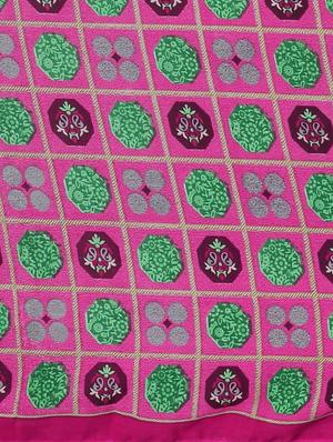 floral printed saree with blouse - 17460012 - Standard Image - 5