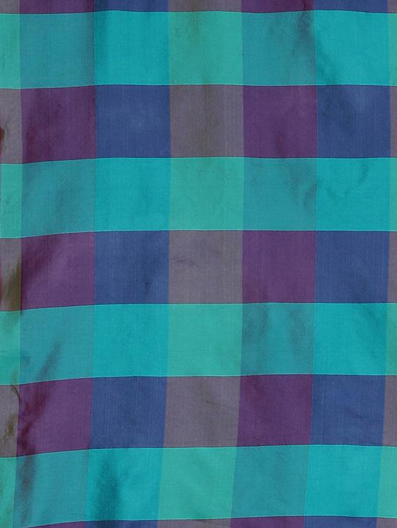 turquoise woven saree with blouse - 17460184 - Zoom Image - 6