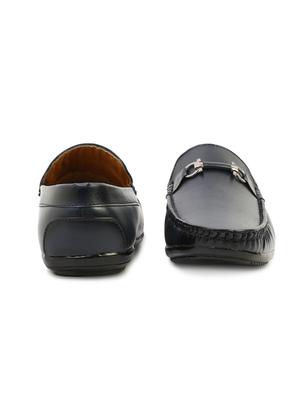 blue patent leather slip on loafers - 17461189 - Standard Image - 3