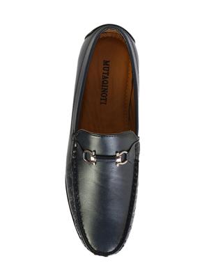 blue patent leather slip on loafers - 17461189 - Standard Image - 4