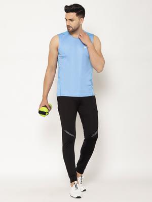 black solid jogger - 17461256 - Standard Image - 4