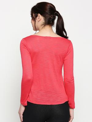 v-neck high low tee - 17461389 - Standard Image - 3