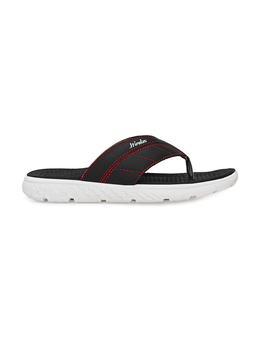 black faux leather toe separator slippers - 17461504 - Zoom Image - 2